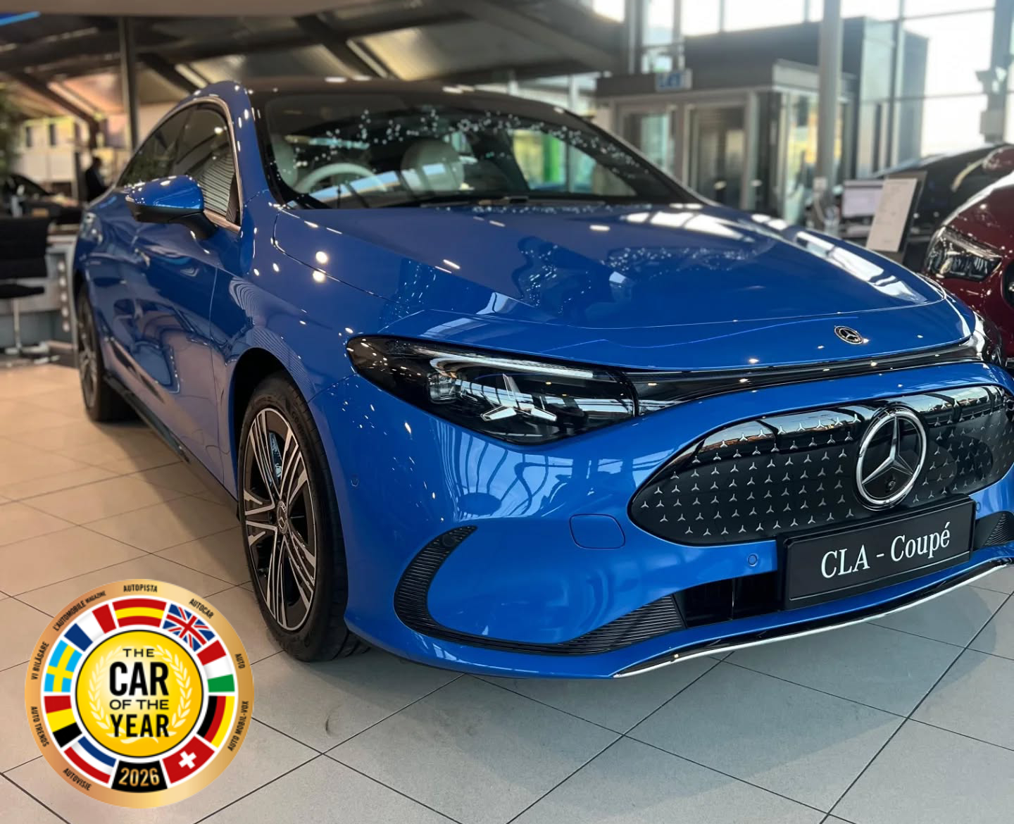 Brand New CLA Electric Awarded European Car Of The Year 2026